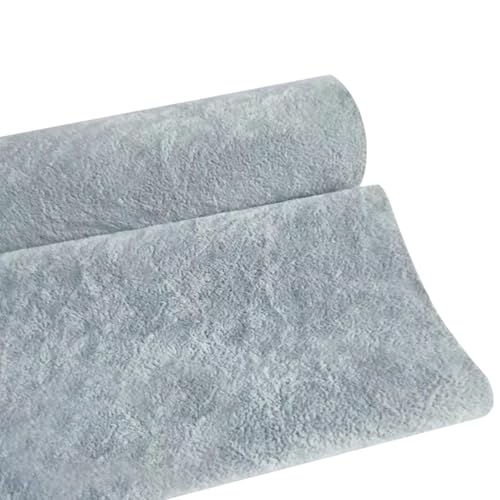 Thick Velvet Fabric Repair Patch Self-Adhesive Fabric Repair Patch for Furniture Handbag Sofa Car Seats(Gray,7.8X11.8IN)