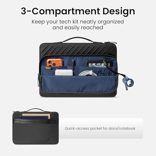 tomtoc 360° Protective Laptop Case Bag for 16-inch MacBook Pro M5 Pro/Max