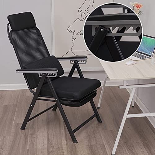 POCHY Flexible Office Chair Ergonomic Office Chair with Armrests Comfortable Desk Chair Reclining Home Managerial Chairs Portable Executive Chairs Cozy