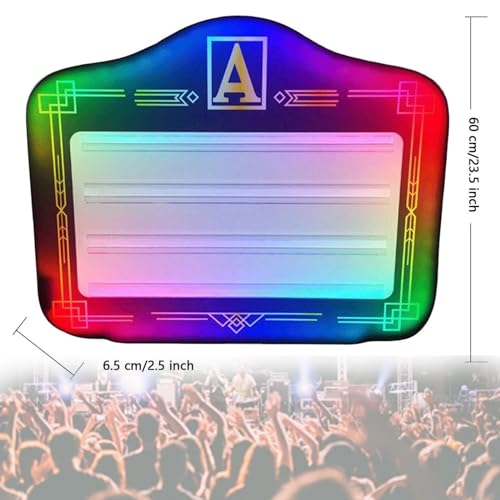 Lakenbroade Handheld LED Letter Bottle Presenter Billboard Board Atmosphere Props for Bar and Club，Bottle Presenter for Night Club