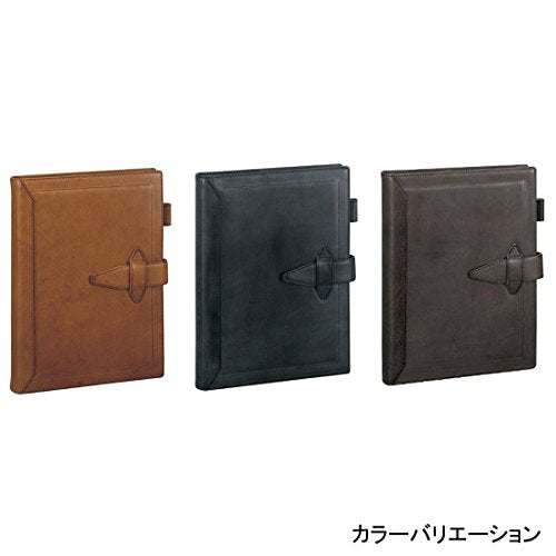 Raymay Fujii DSA3010B Da Vinci Roloma Classic Personal Organizer, A5, Black