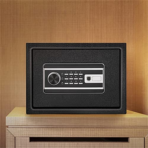 AFPSDLFJDLS Fingerprint Locks Safe Deposit Box Cubic Feet Digital Electronic Secret Hidden Piggy Bank for Store Money