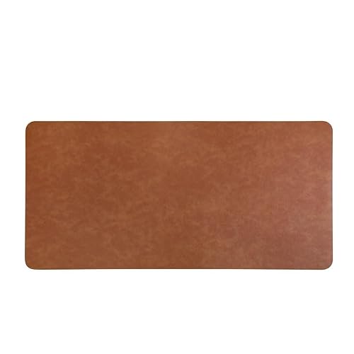 SKJFODVC Retro Leather Pad Waterproof Sided Desk Office Study