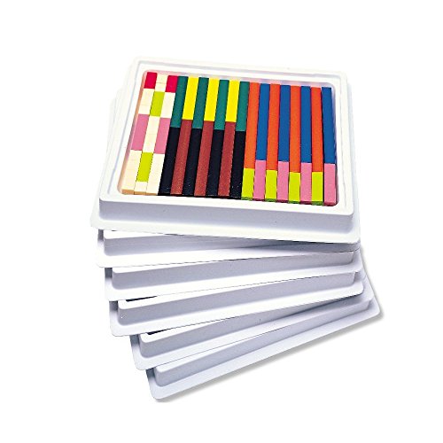 Learning Resources Cuisenaire Rods Multipack Wood, Set 6