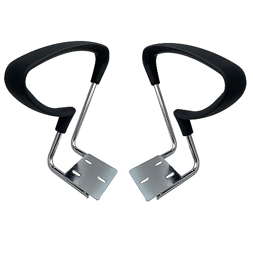 RYGVPR 2 Pieces Office Chair Arms, Chair Armrest Accessories, Ergonomic Multipurpose Comfortable Office Chairs Handle Bracket for Working, Parts