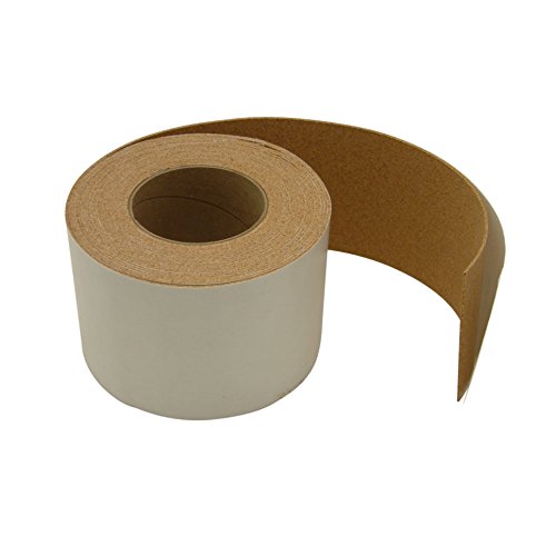 JVCC Adhesive-Backed Cork Tape, 4 in. x 300 in. (Light Brown)