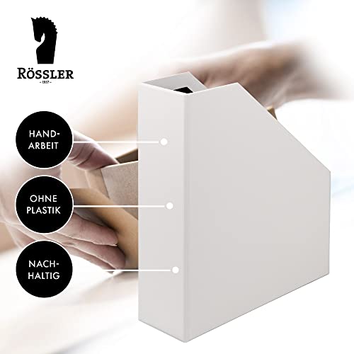 Rössler S.O.H.O. Magazine File Special Edition White A4