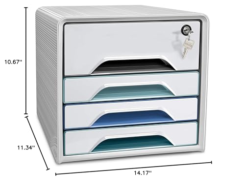 CEP Desktop Module with Key Lock Smoove Secure Riviera 7-311S Ri