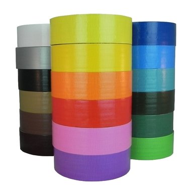 Industrial Grade Duct Tape - (67236) 2" (48mm) 12 Roll Rainbow Pack