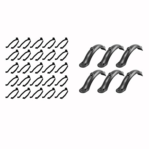 ZTBH Hot Melt Glue Sticks 25 Pcs Rear Bracket Rigid Support with, 6Pcs Rear Wheel Guard Melt Glue Stick