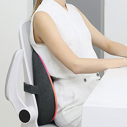 KHMCRSDO Memory Foam Waist Pillow Lumbar Support Cushion for Back Orthopedic Car Seat Office Chair Coccyx Massage Pillows