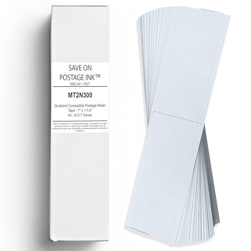Compatible Quadient MT2N300 Postage Meter Tapes for is, in, iX & IJ Series Mailing Machines