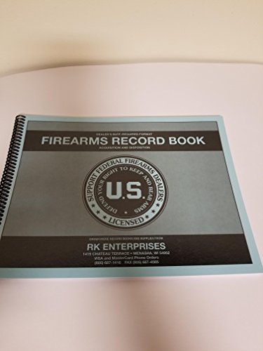 RK Enterprises Dealer Firearms/FFL Bound Log Book/Firearms Acquisition and Disposition Record Book1000 Entry
