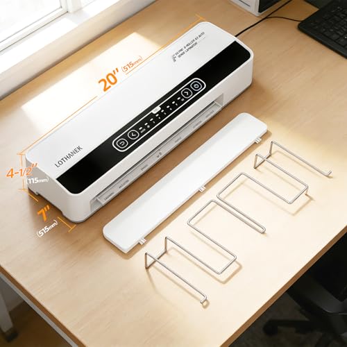 6 Roller 13" Professional Laminator Machine, 10Mil Laminating Machine