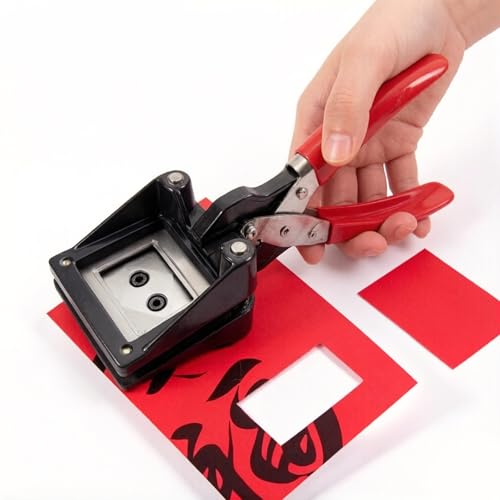 CUNZJIA 27X38Mm Metal Photo Cutter Manual Pictures Trimmers for Photos Cards and Paper Craft with Mechanism