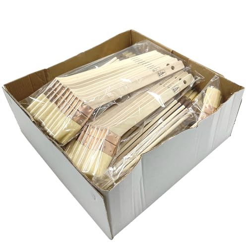 Yoshikawa Sangyo White Joint Brush, No. 8 (25 mm), Pack of 100