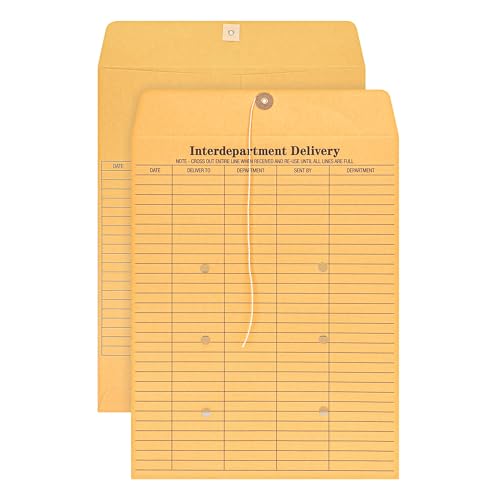 Office Depot® Brand Interdepartment Envelopes, 10" x 13", Brown, Box Of 100