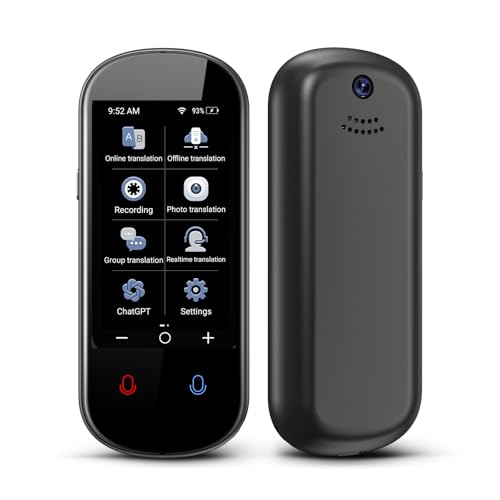 Language Translator Device No WiFi Needed, 138+ Languages Translation in Real Time