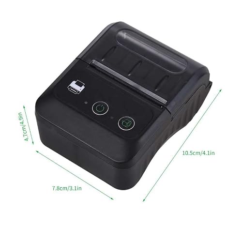 TEDILUVI Portable Label Printer 58mm 2inch Thermal Maker for Store Shipping Mini