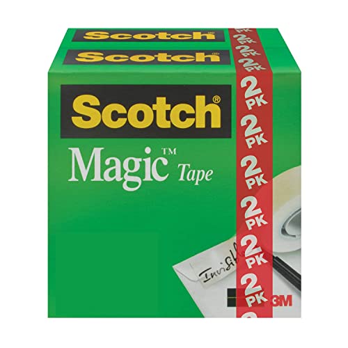 Scotch 6 Packs: 2 ct. (12 Total) Magic Invisible Tape