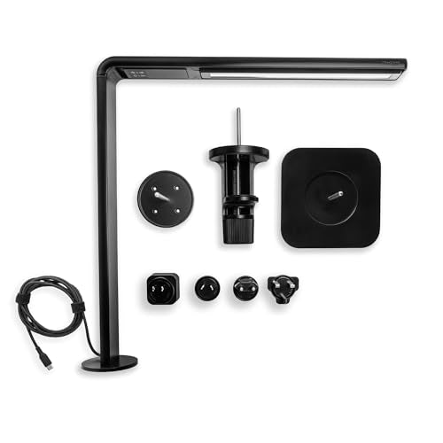 Reliable UberLight Frame Audio/Office Task Light, LED, 100 Settings, Black