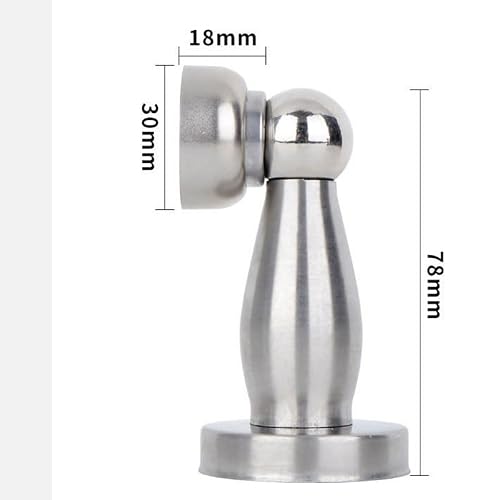 Stainless Steel Strong Door Stopper Heavy Duty Solid Wood