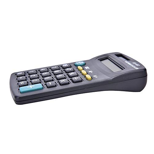 QERTYHJK Portable 8 Digit Calculator General Purpose Electronic Battery Powered School Company Office Supplies