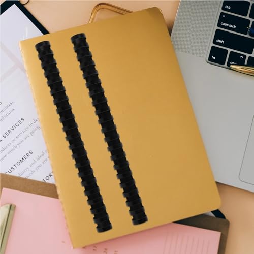 Binder Ring 100pcs Leaf Binder Rings,Book Rings,Small Binder Rings,Plastic Binder Rings for Document Binding