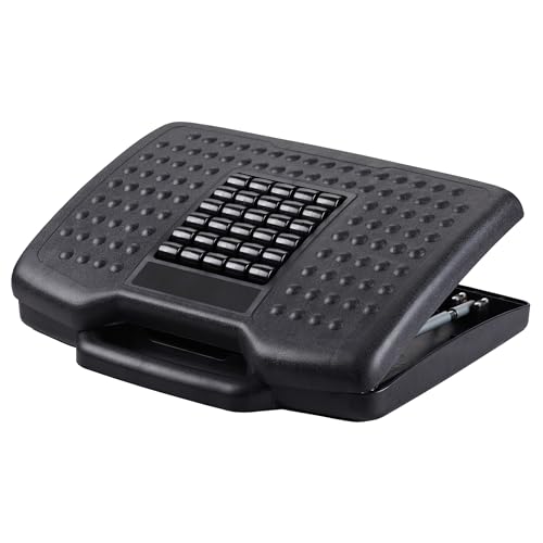 Carepeutic Under Desk Footrest, Foldable Ergonomic Comfort Design
