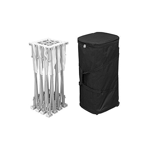 Vispronet Trade Show Display - Pop Up Booth Curved (7.7ft x 7.4ft)