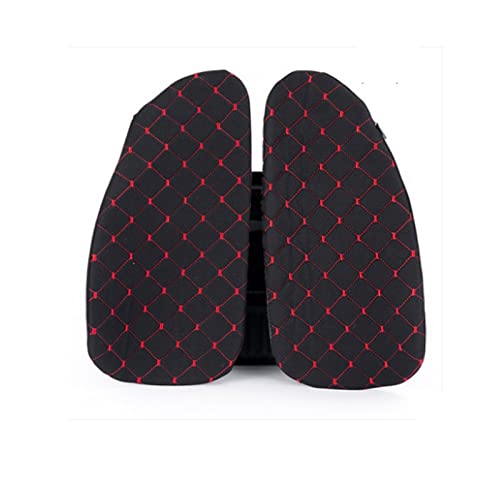 UIOLCFF Adjustable Car Chair Back Support Seat Lumbar Waist Cushion Ventilate Mesh Pad for Office Home