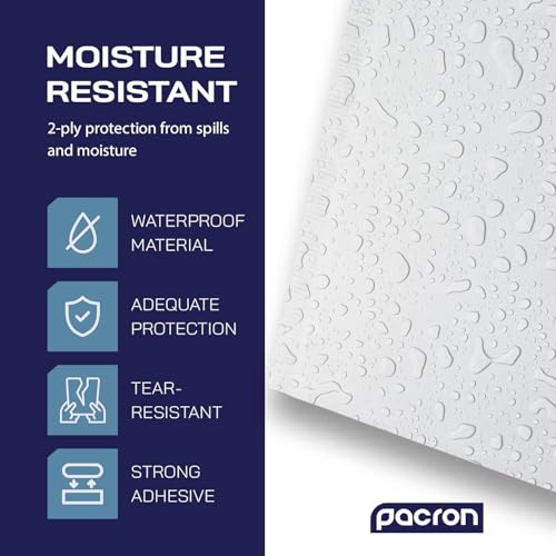 Pacron Waterproof Self-Seal Padded Poly Bubble Mailers 8.5x12, 200-Pack