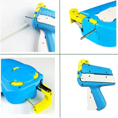 XIVUIFOI Clothing Tagging Gun, Snap Lock Fastener for Retail Labels | Attaches Hang Tags in About 2 Seconds Without Standard Barbs; Suitable for Clothing, Bags