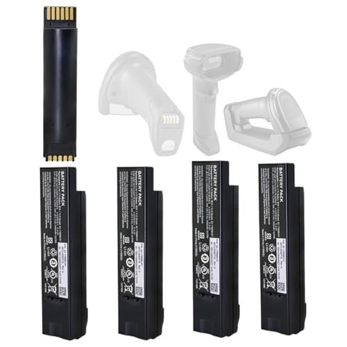 WRUMI (5 Pack) Replacement for Zebra DS8178 DS8100 DS8170 Scanner Battery