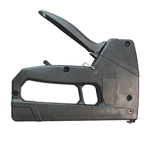 Air Locker M641A Manual Hand Staple Gun with Heavy-Duty Staple Remover, T50 Staples x 5/8 Inch Long / 18 Gauge Brads