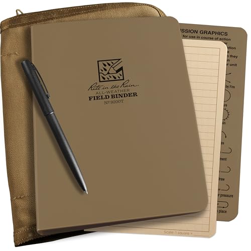 Binder Kit, 40 Sheets, Polydura Tan Cover