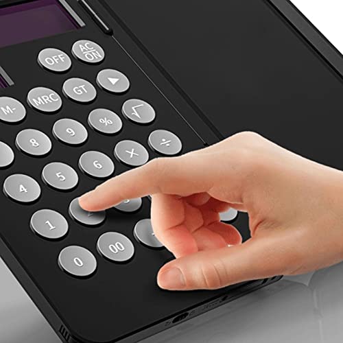 Digit Calculator Portable Accounting Tool W/Flipper ​Cover Handwriting Board 12Digit Basic for Office Meeting