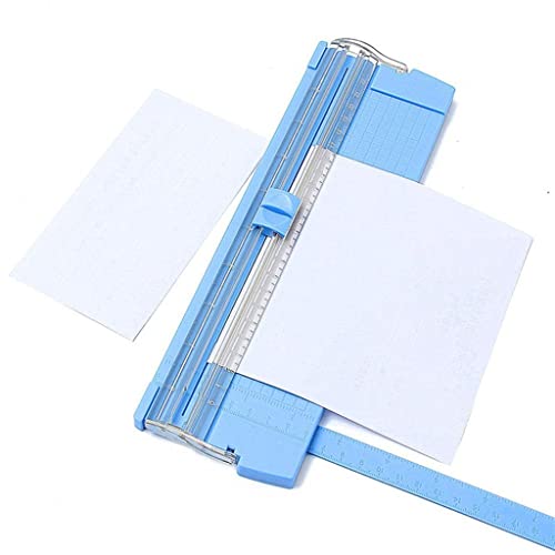 BUXGWLCH 6 Portable A4 Precision Paper Card Trimmer Photo Cutter Cutting Mat Blades Office Kit