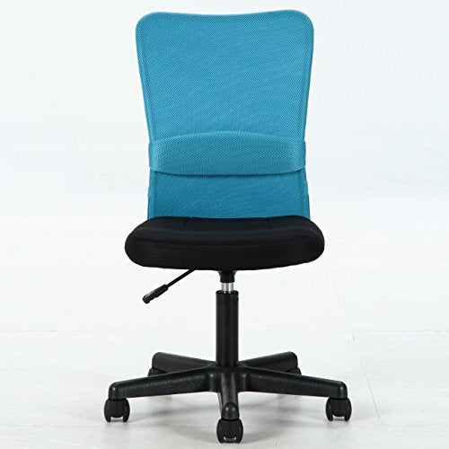 Fuji Boeki 94430 Hunter Office Chair, Desk Chair, Mesh, Lumbar Support, Blue