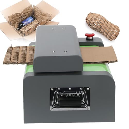 Waste Carton Paper Shredder Machine, Transforms Cardboard Into Packing Materials, 325 Mm Waste Carton Box Cutting Expanding, for Packaging Transportation, Warehouses, Packing House