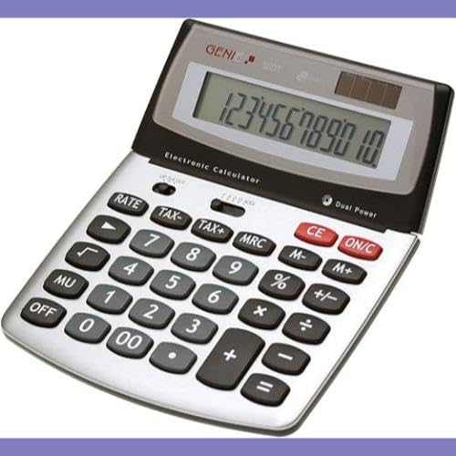 Dieter Gerth Gm 10270 Value Genie 560T 12-Digit Desktop Calculator