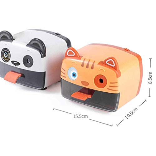 Electric Pencil Sharpener, Three Lead Sizes Adjustable, Auto-Stop Feature Heavy Duty Not Easy to Break, for School/Home/Office