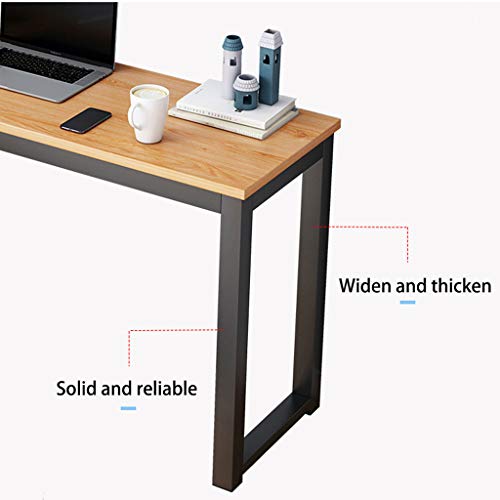 Computer Writing Desk,Laptop Study Table,Simple Study Desk,Sturdy Work Table,PC Workstation,for Home Office Notebook Desk. (Cream Coloured)