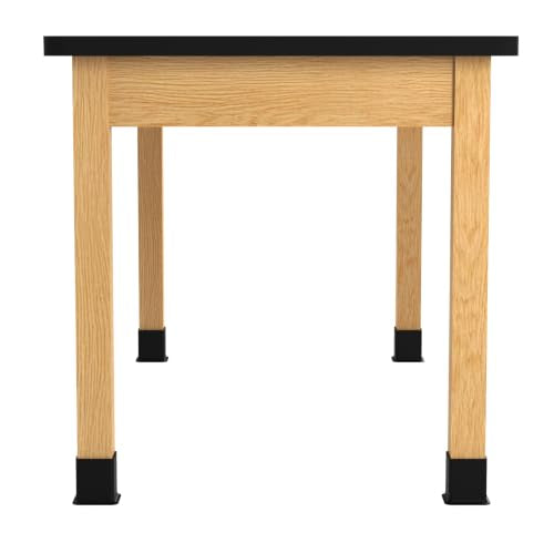 Diversified Spaces PerpetuLab 60x30x30 Science Table,HPL,Black/Oak