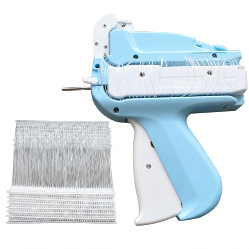 XIVUIFOI Clothing Tagging Gun, Snap Lock Fastener for Retail Labels | Attaches Hang Tags in About 2 Seconds Without Standard Barbs; Suitable for Clothing, Bags