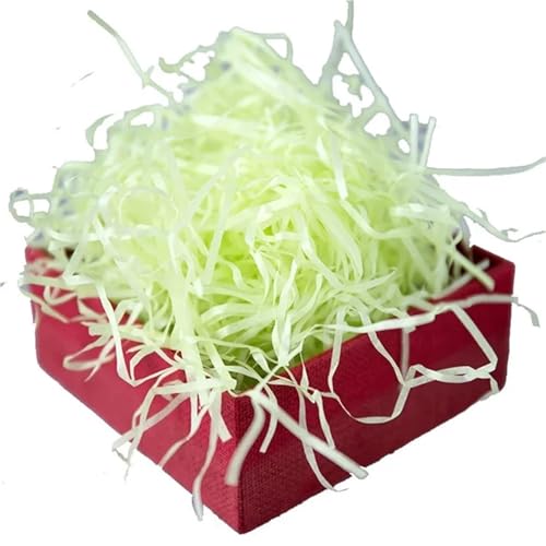 INNKJXCKVX Gift Basket Filler 300g Raffia Paper Raffia Stuffing DIY Wedding Party Gift Box Candy Material Packaging Filling Decoration Crepe Paperno.43(Lake Blue)