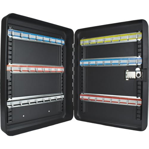 winbest Barska Key Wall Mount 48 Key Cabinet with Combination Lock