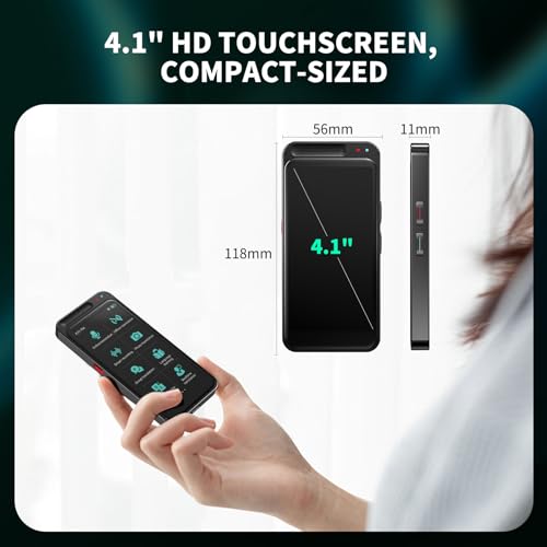 Language Translator Device No WiFi Needed, VORMOR Upgraded AI Translator Two Way Real Time Voice Translation with 150+ Languages Offline&Recording&Photo＆Text Translation for Business Learning Travel
