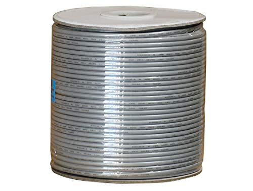 Cable Leader 1000ft Silver Satin Modular Cable Reel (28 AWG, 8-Conductor)