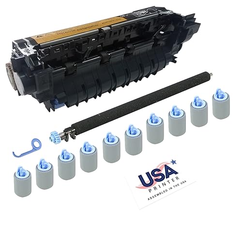 USA Printer CB388A-MTKv1-USA (CB388-67903 CB388-67901) Maintenance Kit for HP LaserJet P4014 P4015 P4515 Includes CB506-67901 Fuser, CB506-67903 Transfer Roller, & Tray 2-6 Feed Rollers (110V)